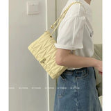 Crossbody Bags Women Lingge Chain Armpit Messenger Bag