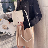 PU Leather Crossbody Bags for Women Weave Strap Shoulder Bag High Mini Phone Pur