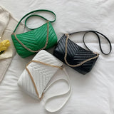 Quilted Crossbody Bag Chain Tote Purse for Women