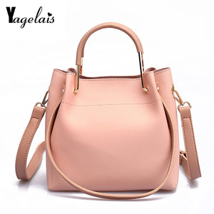 Women's Pu Leather Handbag Fashionable Tote Shoulder Bag