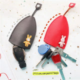 Fruits Cartoon Unisex Key Wallets Pull Type Key Bag