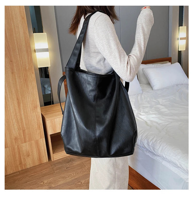 PU Leather Laptop Bag Handbags Famous Brands Women Shoulder Bag