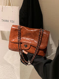 Large Capacity Women's Bag Tote Shoulder Bags Solid Travel