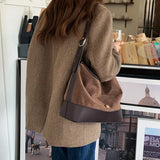 Women's PU Leather Shoulder Bag Tote Handbags