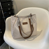 Women's PU Leather Shoulder Bag Large Tote Handbags