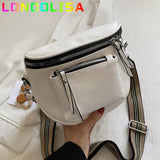 Women's Soft Messenger Bag Wide Shoulder Strap Handbag Crossbody Purse