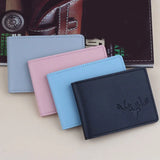 PU Leather Driver Holder ID Bag Car Driving Documents Wallet