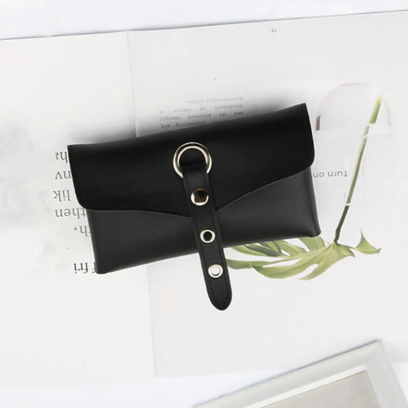 Large Capacity PU Leather Waist Bag Women Crossbody Mobile Phone Purse Clutch