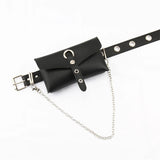 Large Capacity PU Leather Waist Bag Women Crossbody Waist Bags