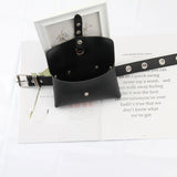 Large Capacity PU Leather Waist Bag Women Crossbody Waist Bags