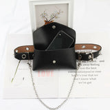 PU Leather Waist Bag Women Belt Messenger Bags Belt Bag Girl Crossbody