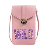 Print Coin Purse Ladies Shoulder Pack with Card Holder