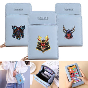 Monster Print Shoulder Bag Women Purse