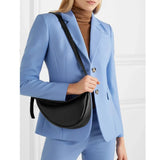 Half-moon Crossbody Bag Adjustable Shoulder Straps Handbag Bolsa