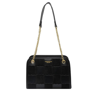 Vintage PU Leather Shoulder Bag for Women, Small Handbag Messenger Purse