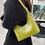 Pu Leather women Axillary bags ladies handbag female hobos Shoulder bag