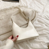 Pu Leather women Axillary bags ladies handbag female hobos Shoulder bag