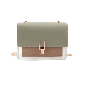 Pu Mini Square Bag Women Bags Chain Shoulder Bag Messenger Bag