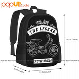 Puch Maxi Classic Cars Backpack Large Capacity Gymnast Bag
