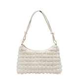 Puff Pleated Cloud Bag One Shoulder Handbag Tote Bag for Women