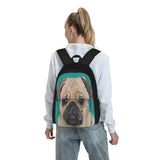 Pug Backpacks Men's Backpacks Bags For Women Schoolbag Anime Backpack