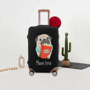 Pug Luggage Cover for 18-32 Inch Travel, Thicker & Dust-proof