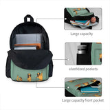 Pug Yoga 1 Backpacks Men Women Kids Bag
