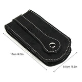 Leather Keychain Wallet Car Key Holder Organizer Case