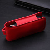 Leather Key Case Holder Car Keychain Storage Bag
