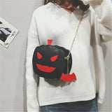 Pumpkin Bag Ins Christmas Chain One Shoulder Messenger Bag