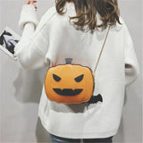 Pumpkin Bag Ins Christmas Chain One Shoulder Messenger Bag