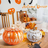 Pumpkin Jar Resin Molds Halloween Epoxy Storage Box Silicone Molds