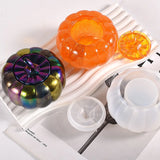Pumpkin Jar Resin Molds Halloween Epoxy Storage Box Silicone Molds
