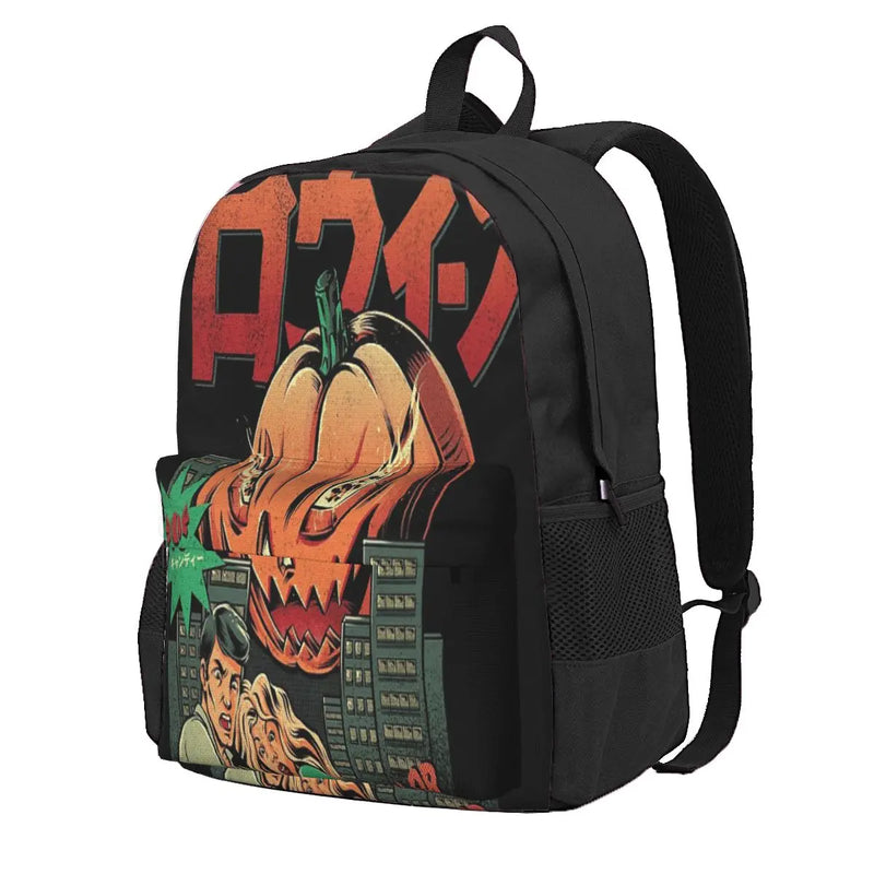 Pumpkinzilla Backpack for Men & Women, School & Travel Bag