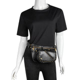 Gothic Punk Shoulder Bag Waist Pack Fanny Pack