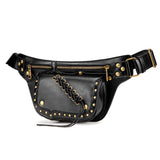 Gothic Punk Shoulder Bag Waist Pack Fanny Pack