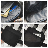 Punk Chest Bag Hip-Hop Tactical Streetwear Waist Pack Unisex