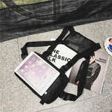 Punk Chest Rig Bag Tactical Military Crossbody Waist Bag