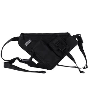 Punk Hip Hop Techwear Tactical Crossbody Bag Waterproof Chest Bag