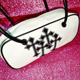 Punk Vintage Totes Women Leather Crossbody Purse Handbags Female Evening Bags