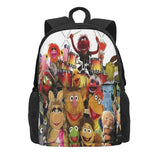 Plain Backpack Men's Women's Child Girls Puppets Backpacks Bags