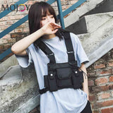 Adjustable Unisex Nylon Waistcoat with Phone Bags