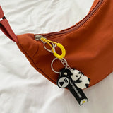 Nylon Crossbody Chest Hobos Bag Small Messenger Bag Underarm Purse