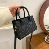 Personality Rhombic One-shoulder Portable Diagonal Bag Handbag Woman