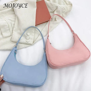 Retro Solid Top-handle Handbags for Women