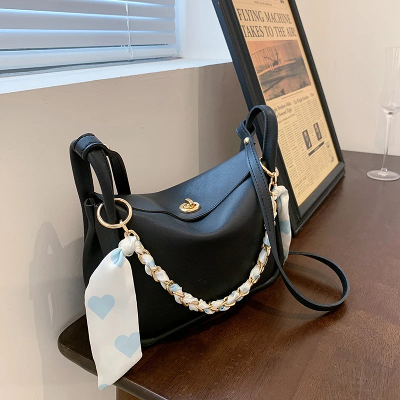 Summer PU Leather Shoulder Messenger Bag