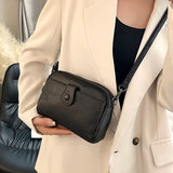 Soft Leather Messenger Bag Crossbody Bag Women Handbag