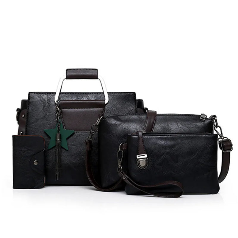 Holor Female Bag Set of 3 Pieces Women Handbags