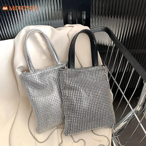 Rhinestone Chain Shoulder Bag for Ladies