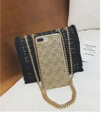 Youth Woolen Edge Women's Shoulder Bag Chain Bag CZ146